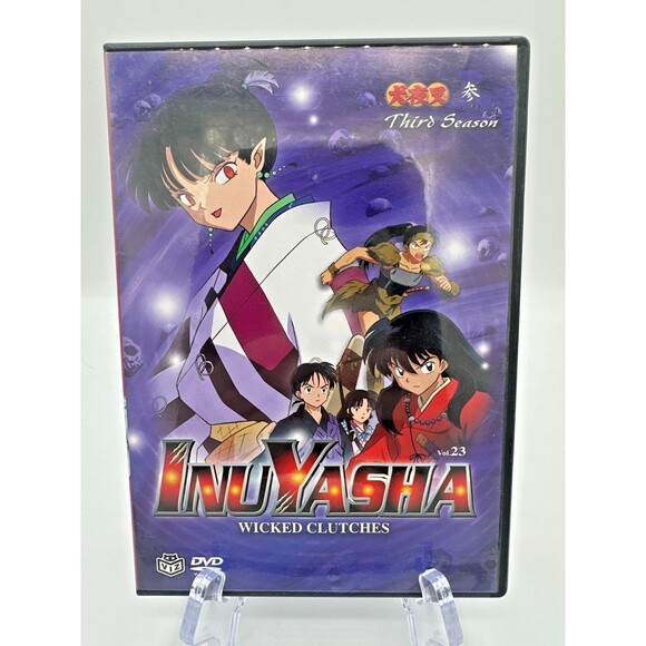 InuYasha Volume 23 “Wicked Clutches” DVD – VIZ Media (Complete) - Picture 1 of 4